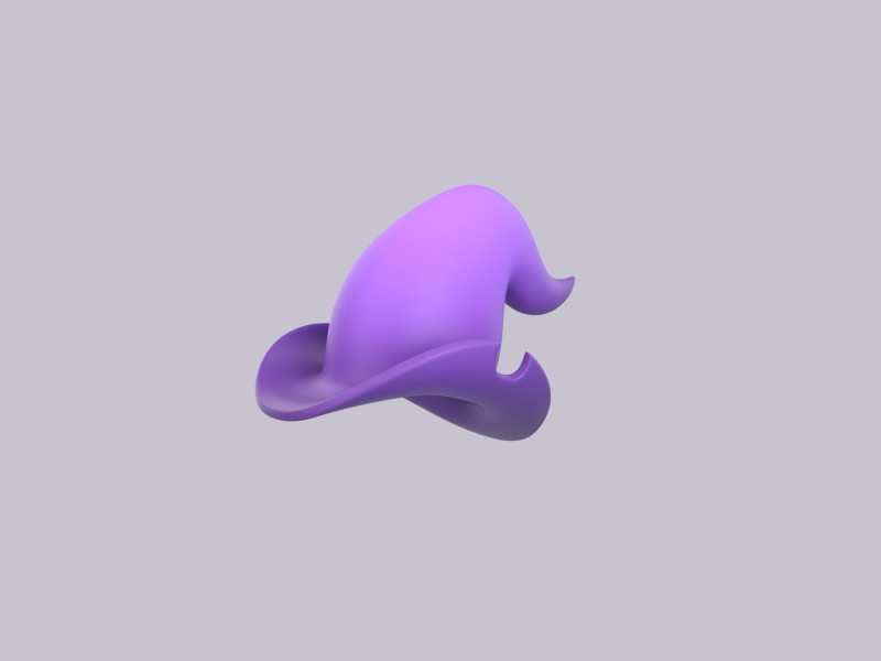 Hat1019 Modello 3D .c4d .max .obj .3ds .fbx .stl .blend 