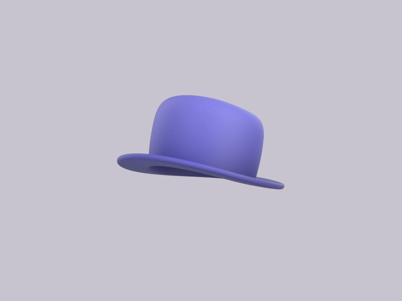 Hat1033 3D Model .c4d .max .obj .3ds .fbx .stl .blend 