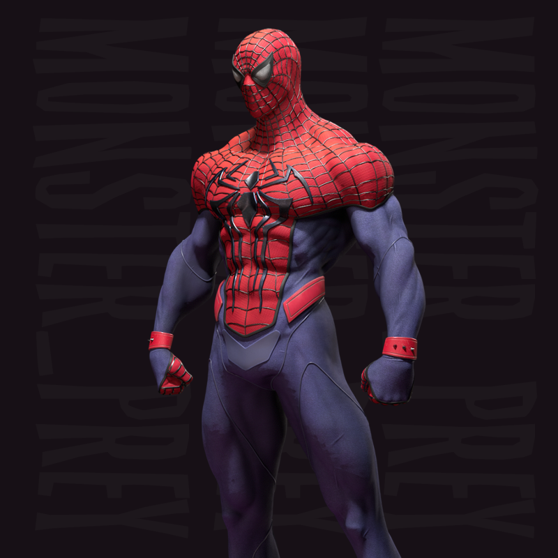 Spiderman FREE 3D Print model Model do druku 3D .c4d .max .obj .3ds .fbx .stl .blend