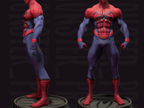Spiderman FREE 3D Print model Model do druku 3D