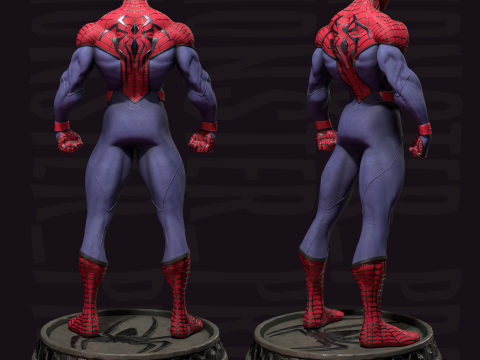Spiderman FREE 3D Print model Model do druku 3D