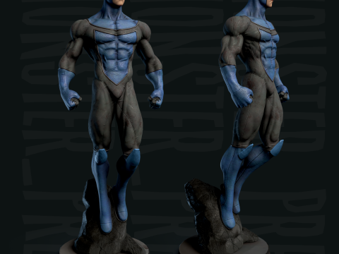 Invincible FREE 3D Print Model Model Cetak 3D