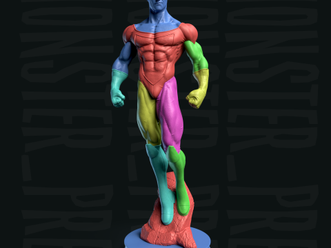 Invincible FREE 3D Print Model Model Cetak 3D
