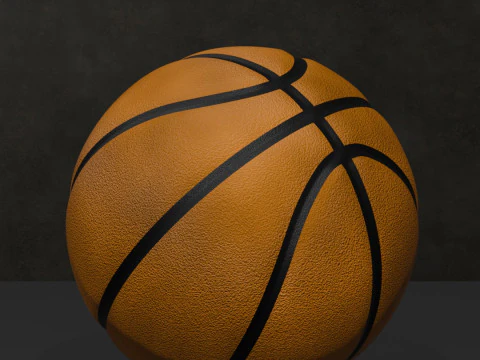 Modelo realista para impress&atilde;o em 3D de basquete Modelo de Impressão 3D