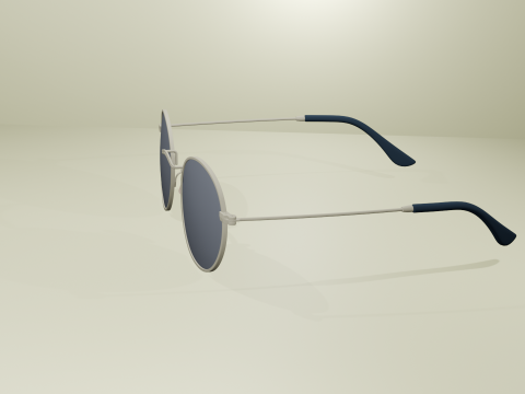 Sunglasses 3D Printable Model Round Frame Modelo de Impressão 3D