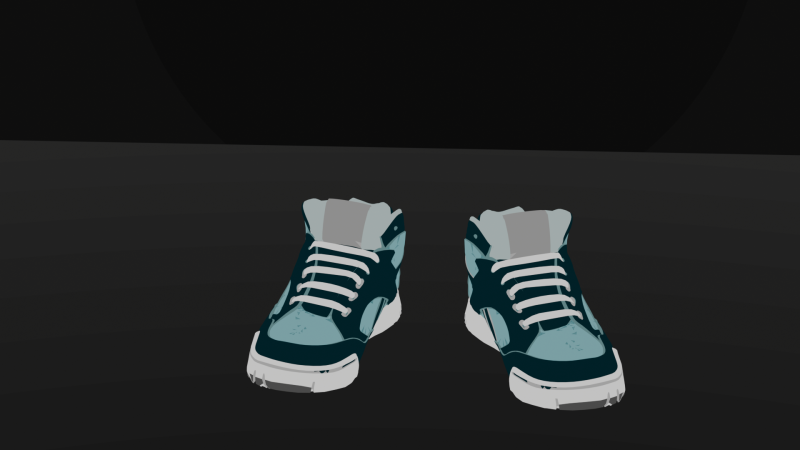 Detailed Sneaker 3Dプリントモデル .c4d .max .obj .3ds .fbx .stl .blend