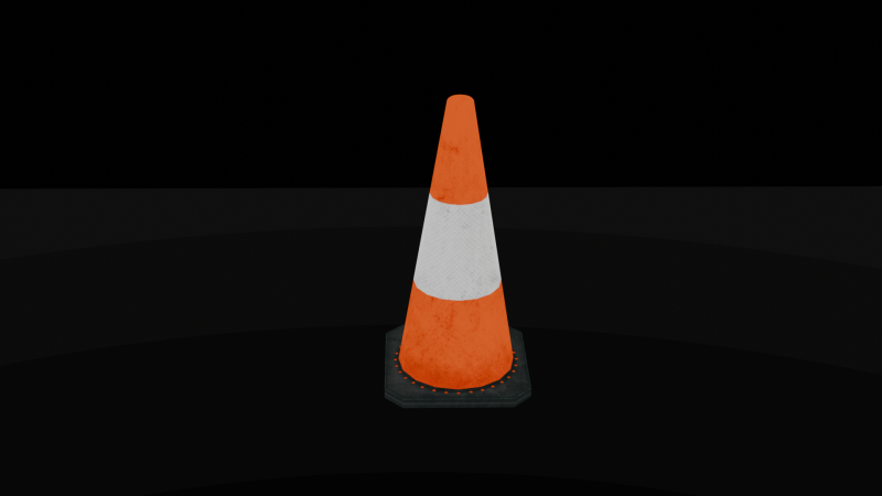 Vlc Cone 3D Printable Model 3Dモデル .c4d .max .obj .3ds .fbx .stl .blend