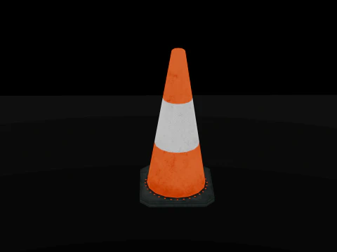 Model Cetak 3D Kerucut Vlc Model 3D