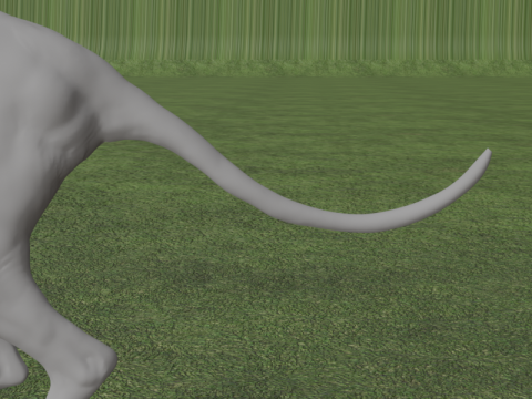 Estatua realista de pantera Escultura detallada de depredador sobre base de roca Modelo 3D