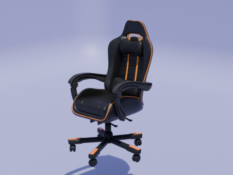 ErgoRacer ゲーミング チェア 3Dモデル