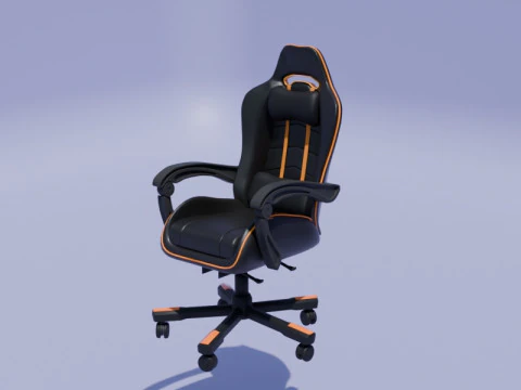 Cadeira de jogos ErgoRacer Modelo 3D