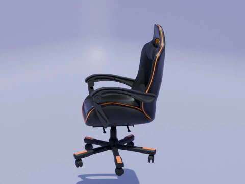 ErgoRacer Gaming Chair 3D Model