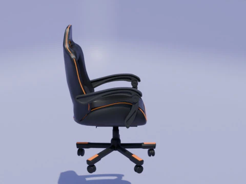 ErgoRacer Gaming Chair 3D Model