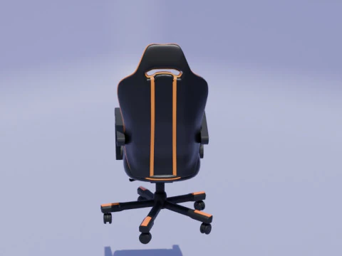 ErgoRacer Gaming Chair 3D Model
