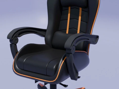 ErgoRacer Gaming Chair 3D Model