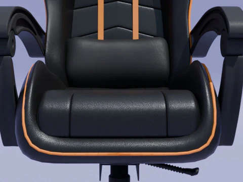 ErgoRacer Gaming Chair 3D Model