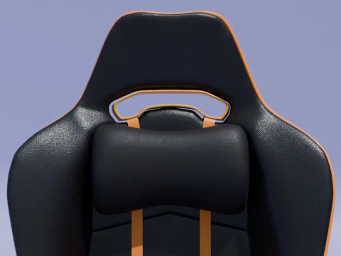 ErgoRacer Gaming Chair 3D Model
