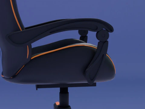 ErgoRacer Gaming Chair 3D Model