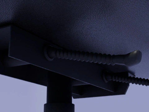 ErgoRacer Gaming Chair 3D Model