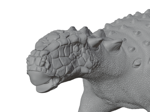 Ankylosaurus Zırhlı Dinozor 3D Model