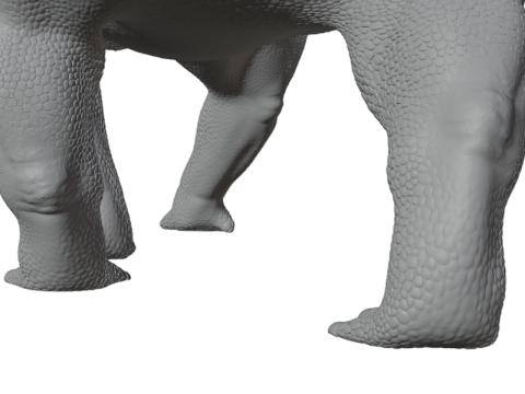 Ankylosaurus Zırhlı Dinozor 3D Model