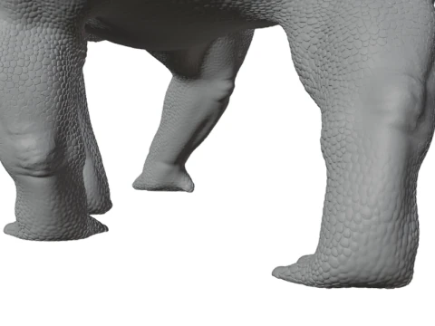 Ankylosaurus Armored Dinosaur 3D Model