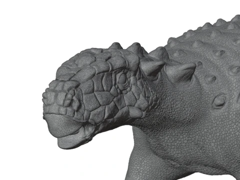 Ankylosaurus Armored Dinosaur 3D Model