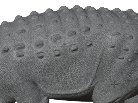 Ankylosaurus Zırhlı Dinozor 3D Model