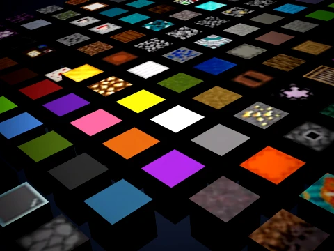 Minecraft Blocks Collection 3D Printable Model Pack 3D Print Model