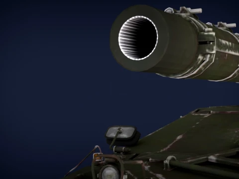 TAM 2C War Thunder Main Battle Tank 3D Model
