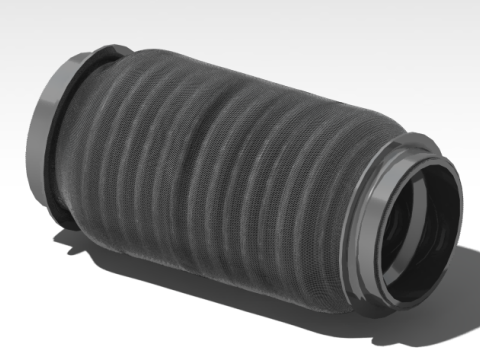 Exhaust Flex Pipe 3D Model