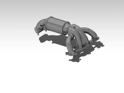 Exhaust Manifold ASSY 3D Model