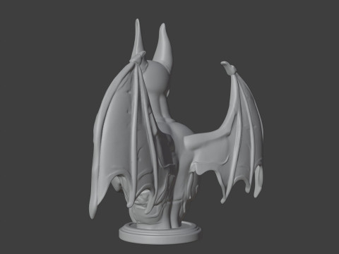 Batman Bust 3D STL Printable - STL 3D 打印模型