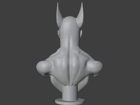 Batman Bust 3D STL Printable - STL 3D Print Model