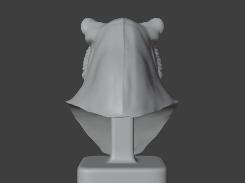 Bengal Tiger Bust 3D STL Printable - STL 3D Print Model