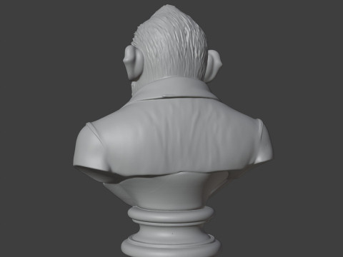 Bored Ape Bust 3D STL Printable - STL 3D प्रिंट मॉडल