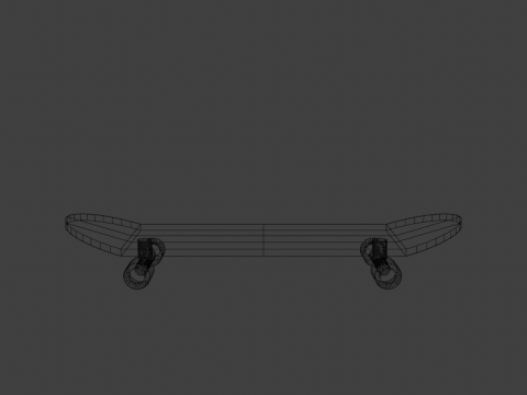 Skateboard Modelo 3D