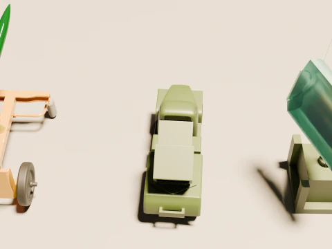 Rocket Launcher Radar 3D Model