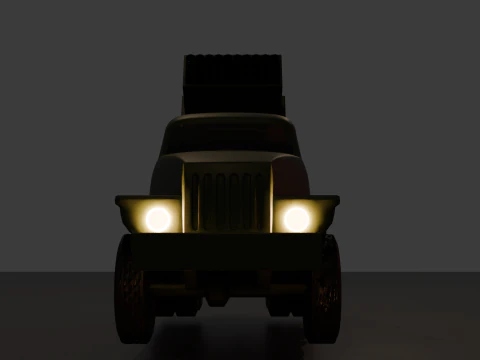 Rocket Launcher Radar 3D Model