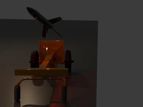 Rocket Launcher Radar 3D Model