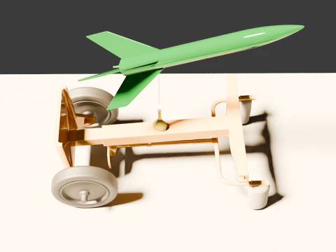 Rocket Launcher Radar 3D Model