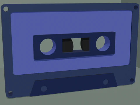 Cassette 3D Model