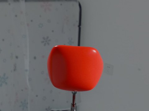 Red chair 3Dモデル