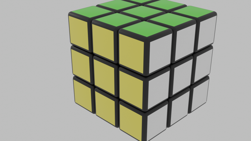 Rubics Cube 3D मॉडल .c4d .max .obj .3ds .fbx .stl .blend 
