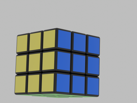 Rubics Cube 3D मॉडल