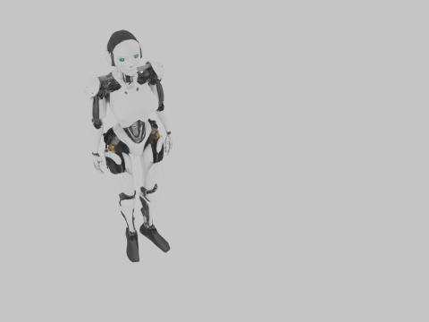 Cyber Woman Modello 3D