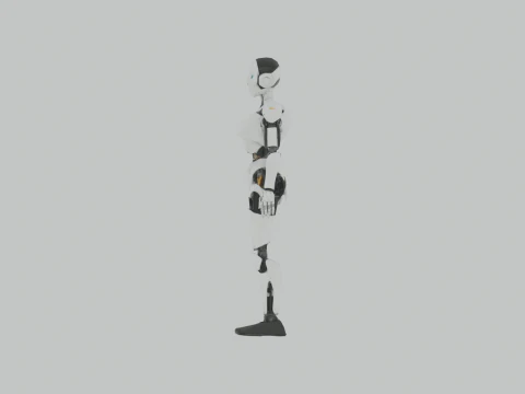 Cyber Woman 3D Model