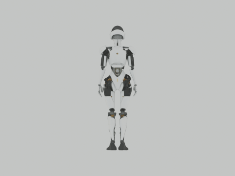 Cyber Woman Modello 3D