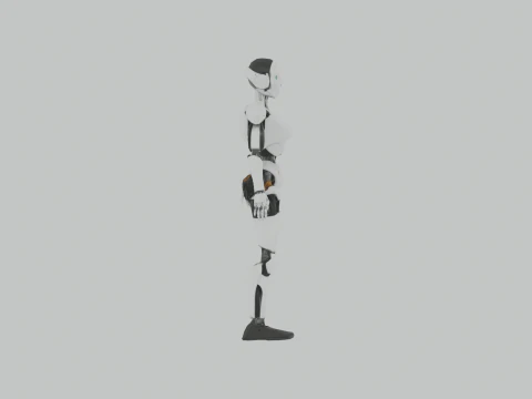 Cyber Woman 3D Model