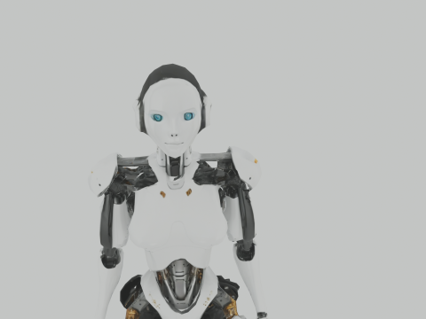 Cyber Woman Modello 3D
